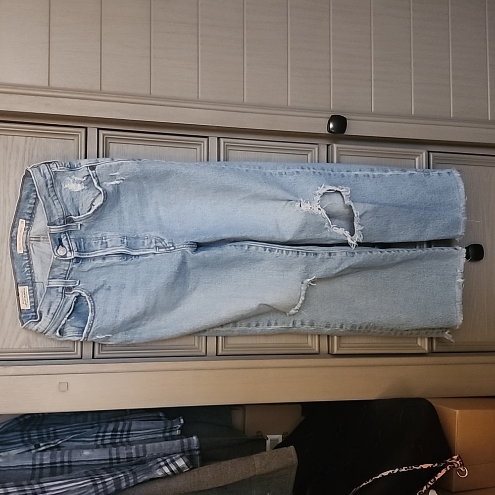 Womens Levi's straight ankle